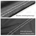 thumbnail image 2 of 20-22ft 210D Trailerable Boat Cover Waterproof Fishing V-shape Black 700 x 280cm, 2 of 5