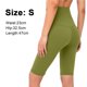 thumbnail image 2 of Hukapapa Pantalones cortos de ciclismo de cintura alta para mujer Pantalones cortos de entrenamiento para correr Peach hip Fitness Pantalones cortos de yoga de cintura alta, verde,, 2 of 6