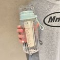 thumbnail image 1 of Vaso de separación de té y agua, taza de agua de gran capacidad para verano para niñas, taza de té portátil de aspecto alto para hombres, novedad de 2023, 1 of 5