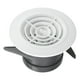 thumbnail image 3 of Round Adjustable Wall Interior Vent ABS Ventilation Grille Vent Cover 75mm/100mm/125mm/150mm/200mm For Bathrooms, Offices, 3 of 10