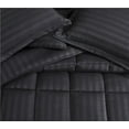 thumbnail image 5 of The Nesting Company Maple Dobby Stripe Bed in a Bag Bedding Set 8 Piece Comforter Set and Sheet Set Set, 5 of 7