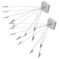 thumbnail image 7 of OUNONA 2-Pack Metal Wire Photo Clip Holders for Desk - Multi-Use Picture Memo Clips and Wedding Table Number Card Stands, 7 of 7