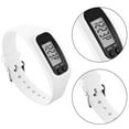 thumbnail image 2 of Pulsera Con Podómetro LED Reloj Contador Pasos Multifunción para Hombres Y Mujeres () Blanco, 2 of 4
