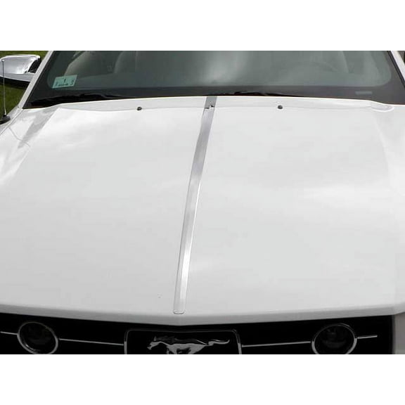 Stainless Steel Hood Trim 1Pc Fits 2005-2009 Ford Mustang HT45351 QAA