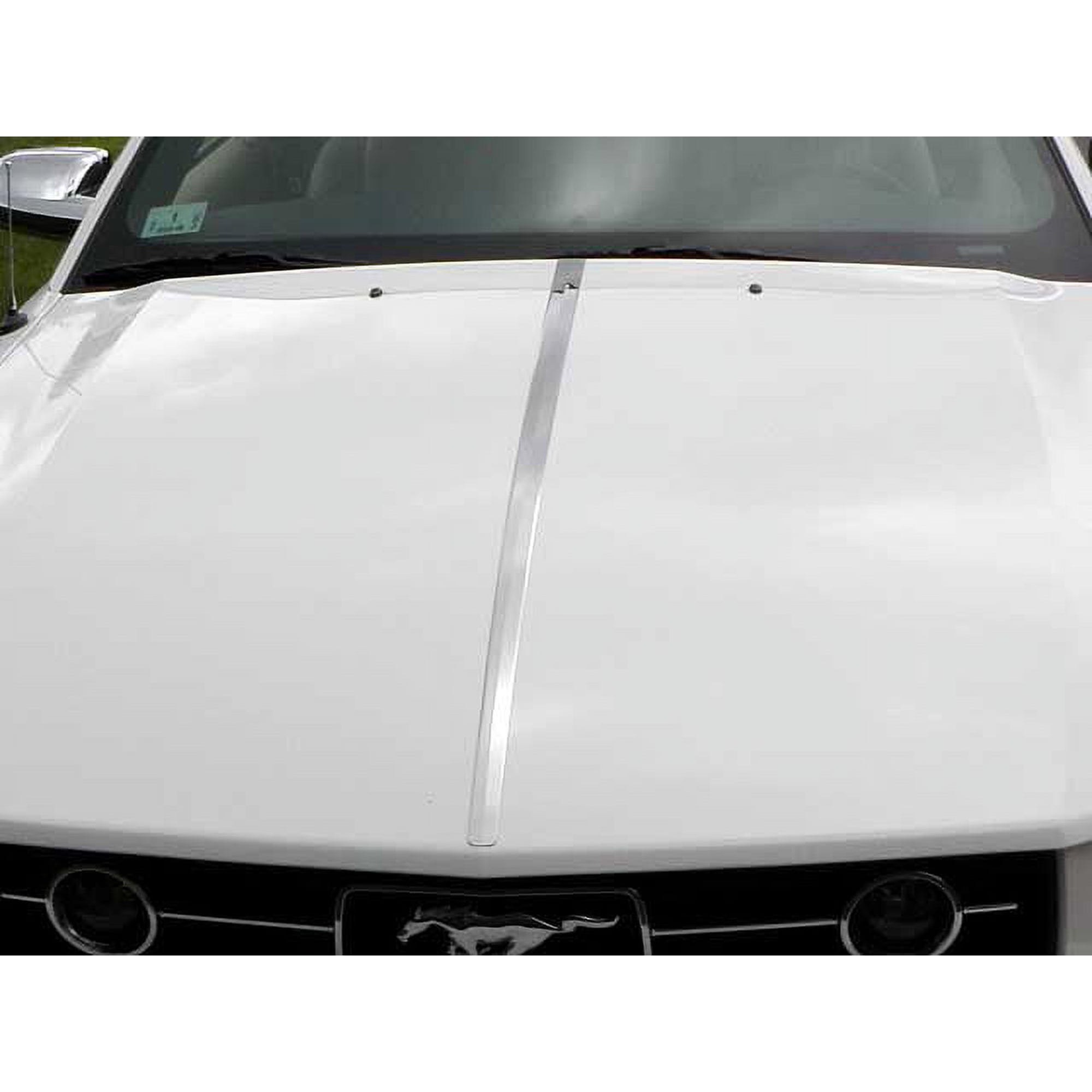 Stainless Steel Hood Trim 1Pc Fits 2005-2009 Ford Mustang HT45351 QAA