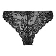 thumbnail image 3 of ONLY Braguitas brasileñas para mujer, paquete de 6 - ONLCHLOE LACE BRAZIL, encaje Negro/Azul claro M (Medium), 3 of 7