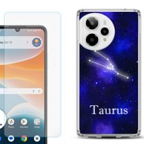 Phone Case for Cricket Icon Pro 2026, with Screen Protector, by OneToughShield - Taurus