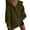 Army Green, variant on Sweatshirts for Women Drawstring Button Long Sleeve Solid Color Pullover Hoodie Loose Pleated Casual Sweatshirt Women Petite Size Womens Cool Hoodies Extra Long Tops Tee Shirt Hoodie Hoodies & White S