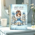 thumbnail image 4 of QISIWOLE 5.8x8.3in 2027-2030 Monthly Planners & Appointment Book with Monthly Tabs, 5.5x8.3, Blue, 4 of 7