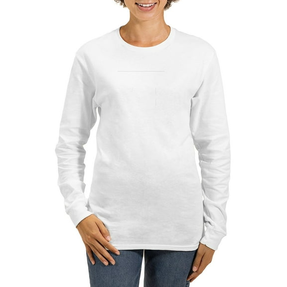 CafePress - Element Meh Women's Long Sleeve T Shirt - Women's Long Sleeve Graphic Casual T-Shirt