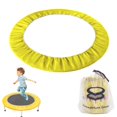thumbnail image 1 of QJUHUNG Mini Trampoline Spring Cover 36 Inch Small Trampoline Safety Pad for 6 Holes Round Trampoline Tear-Resistant Oxford Cloth Anti-Vibration   Multiple Color Options(Rose Red), 1 of 2