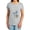 Athletic Heather, variant on Regular Show Oooooh Women's T Shirt, Pink, Large