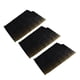 thumbnail image 4 of Mantel de plástico portátil desechable, 3 uds., resistente al agua, aspecto exquisito, color negro, 4 of 5