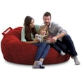 thumbnail image 1 of Puff Cama King Size 2 en 1 Baggy Rojo 180 x 180 cm Baggy Puff Baggy 2 Bed King Red 180 x 180 cm, 1 of 4