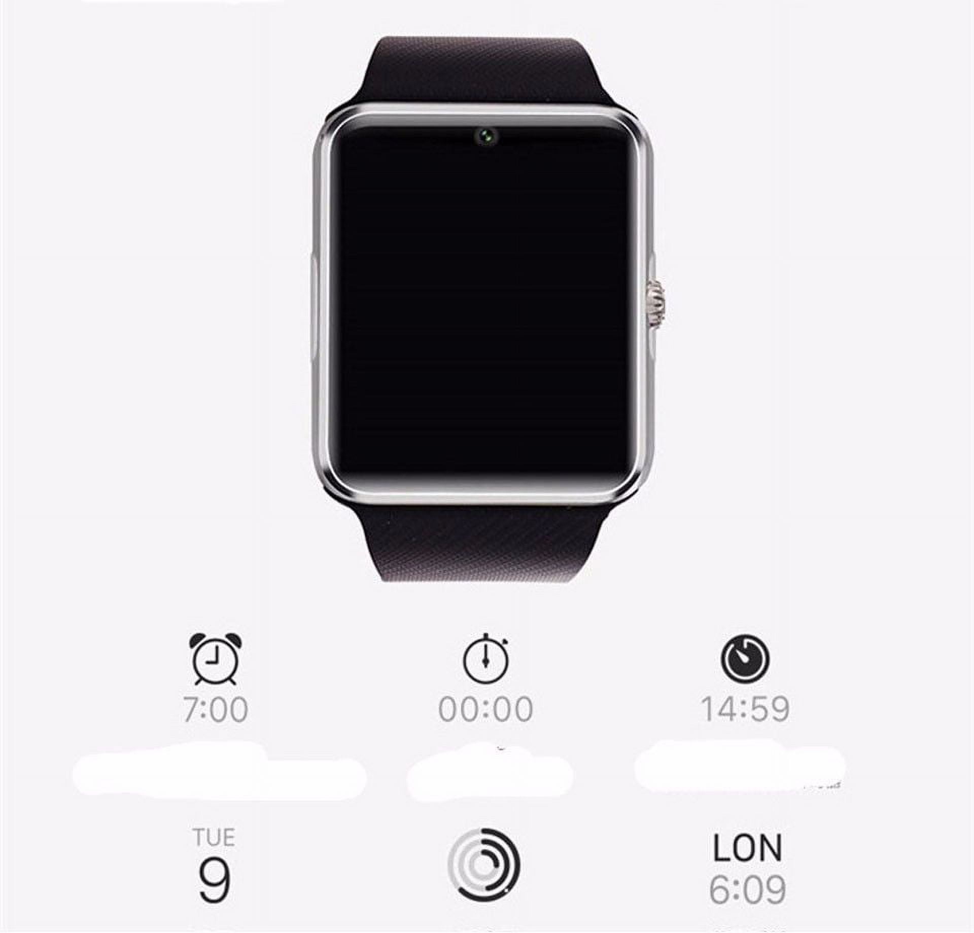 Originale GT08 Smartphone Guarda OLED SmartWatch Android iOS nero
