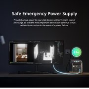 Dabbsson Portable Power Station 600L, 768Wh LFP Battery, 600W Solar Generator for Outdoor Camping,Home Use,RV