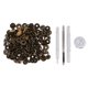 thumbnail image 2 of Kits de herramientas para perforar botones, bolsas de cuero, ropa, broches y broches Bronce, 2 of 8