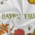 thumbnail image 2 of Dreamtimes 60" Thanksgiving Hello Autumn Round Tablecloth, Waterproof Stain and Wrinkle Resistant Washable Decorative Table Covers for Kitchen Dining Tabletop Party Outdoor Picnic, 2 of 7