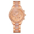 thumbnail image 1 of Luxurious Full Diamond Steel Strip Ms Quartz Analog Watch Diamond Watch, 1 of 2