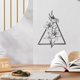 thumbnail image 3 of Metal Flower Wall Decor Wall Hanging Flower Decoration for Home Use, 3 of 4