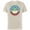 Natural, variant on Star Wars The Mandalorian the Child Americana - Short Sleeve Cotton T-Shirt for Adults - Customized-Athletic Heather