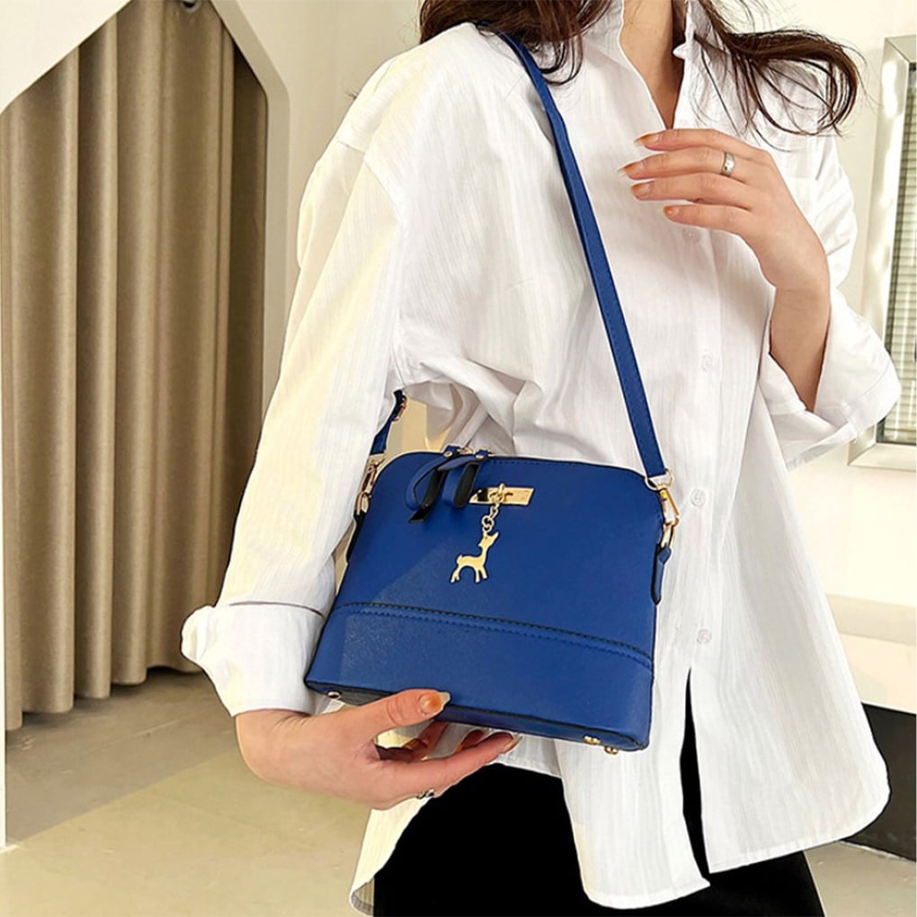 Hot Sales Fashion Trend Wild Lady Crossbody Bag Solid Color For