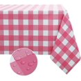 thumbnail image 1 of LAICAIW 100% Waterproof Vinyl Table Cloth, Oil-Proof Spill-Proof PVC Rectangle Tablecloth, Wipeable Plastic Table Cover for Outdoor, Picnic, Camping, 1 of 7