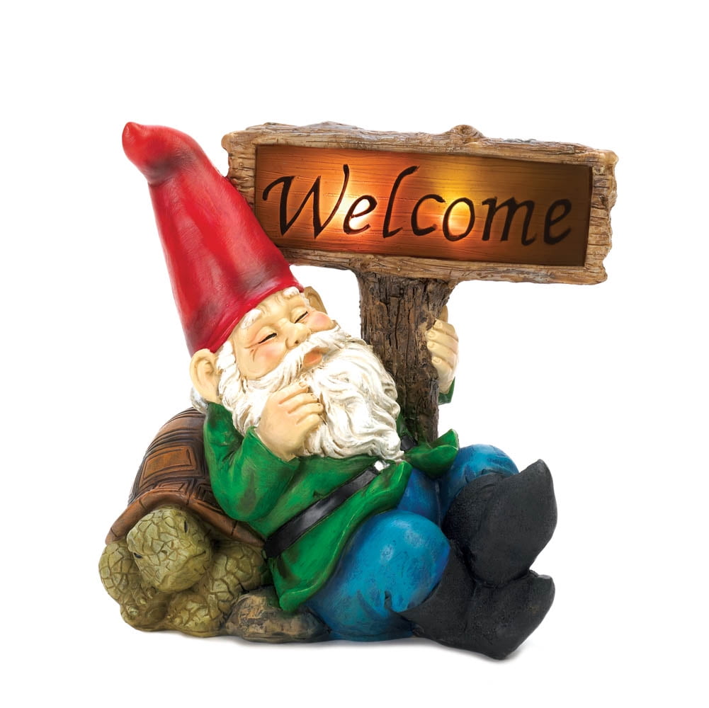 miniature gnome statues