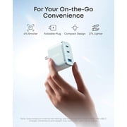 Anker Nano Charger, Ultra-Fast 70W Output 3-Port USB C Charger Block, Fast Charging, Compact and Stylish,