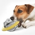thumbnail image 4 of Generic Saturn Toy Dispensador de alimentos divertido e interactivo para perros y gatos, alimentación lenta para una mejor digestión (planeta amarillo), 4 of 5