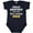 Navy Blue, variant on Inktastic Proud Brother of a Pre-school Grad Boys Baby Bodysuit
