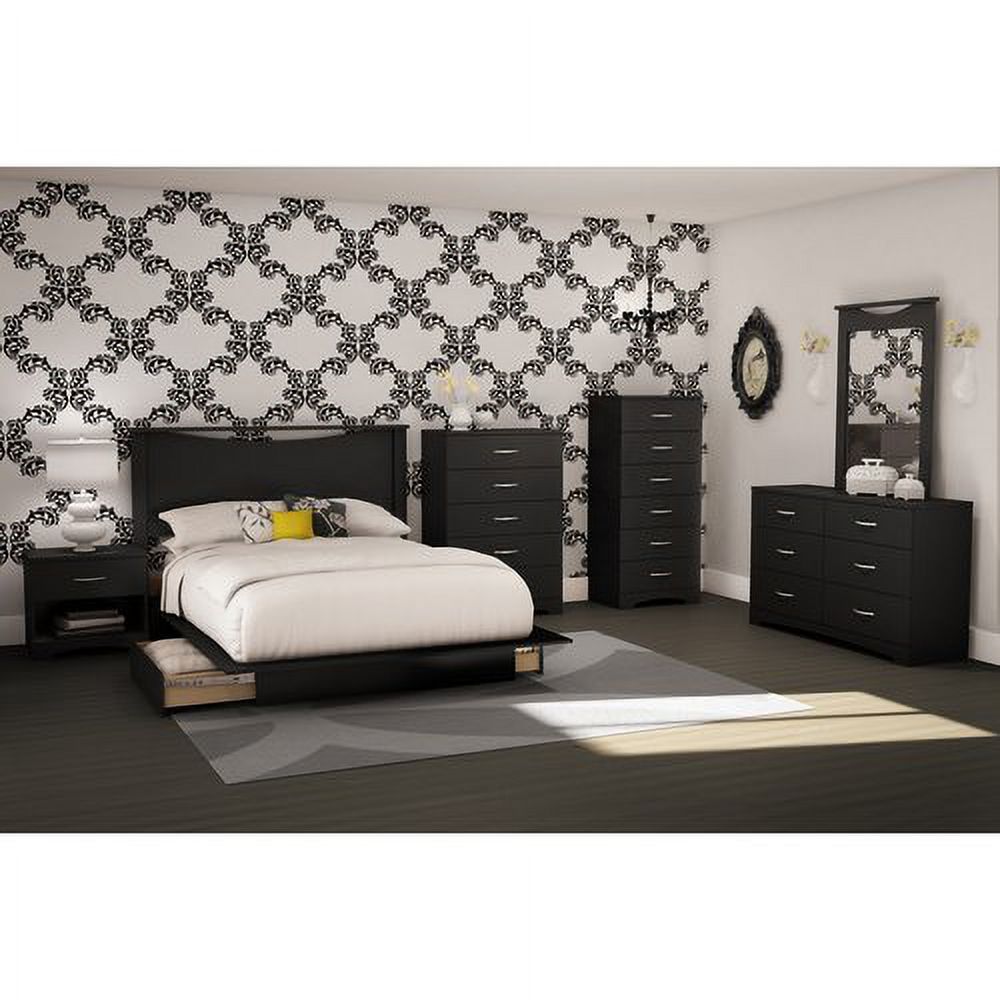 South Shore SoHo Full/Queen Storage Platform Bed with 2 Drawers, Multiple Finishes - image 4 of 7