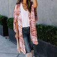 thumbnail image 4 of Nouveaux Hauts d'Été pour Femmes 2023 Mode Grande Taille Col Rond Manches Longues Imprimé Blouses Décontractées pour Sorties Chemise à Manches Longues pour Femmes, 4 of 9
