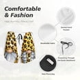 thumbnail image 6 of Picia Leopard Gnomes Pattern Women's 2 in 1 Athletic Running Shorts High Waisted Workout Casual Gym Sweat Shorts with Comfy Liner Zipper Pockets-Medium, 6 of 9