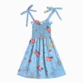 thumbnail image 5 of CAUYDY Baby Girl Dresses Toddler Girls 4th of July Straps Dress Kids American Flag Stars Striped Sundress Child Independence Day Outfits 1T 2T 3T 4T 5T 6T (Sizes 2-3 Years,Sky Blue), 5 of 5