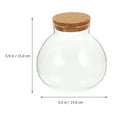 thumbnail image 2 of ifundom 2Pcs Terrarium Containers Transparent Glass Storage for DIY Micro Landscape Use, 2 of 8