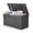 Dark Grey&90 gal, variant on 100 Gallon large Deck Box, Outdoor Resin Storage Box, Outdoor Container for Patio Garden, Waterproof, Lockable, Black