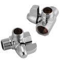 thumbnail image 4 of Three-Way Shower Diverter, 3-Way Brass  Diverter G1/2" T Shape Adapter Valve For Shower Arm Mounted, 4 of 8