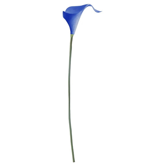 Artificial Calla Lily Flowers for Wedding Bouquet Flower 1Pcs Home Decoration Faux Calla Lilies Flower, Blue
