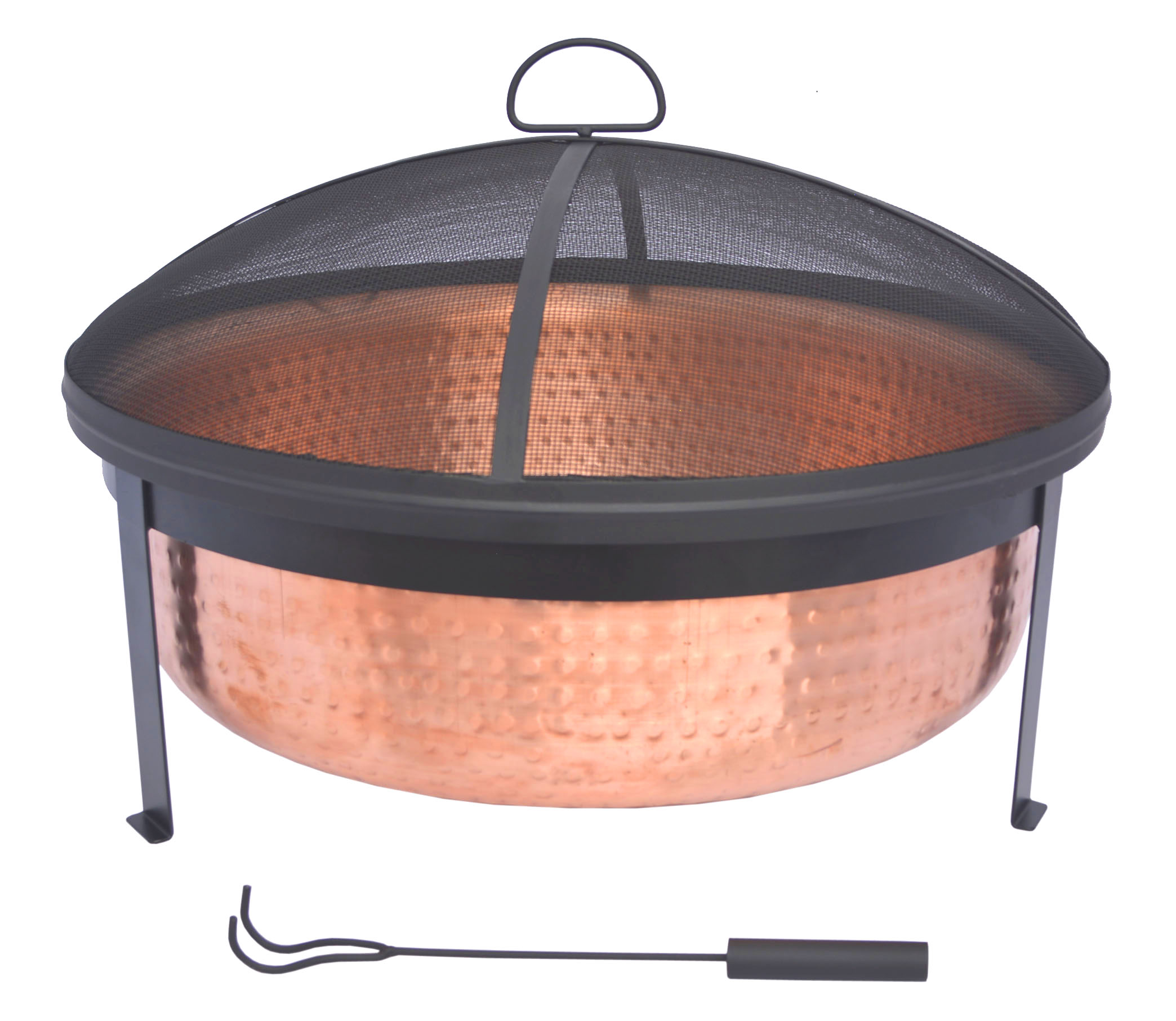 Better Homes & Gardens Wood Burning Copper Fire Pit, 30-inch diameter and 22-inch Height - image 4 of 9