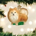 thumbnail image 2 of Old World Christmas Ornaments Standing Pomeranian Glass Blown Ornaments for Christmas Tree, 2 of 2
