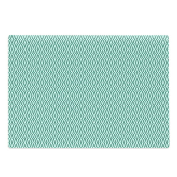 Geometric Cutting Board, Modernistic Monochrome Pattern with Chevrons Zigzags and Rhombuses Print, Decorative Tempered Glass Cutting and Serving Board, in 3 Sizes, by Ambesonne