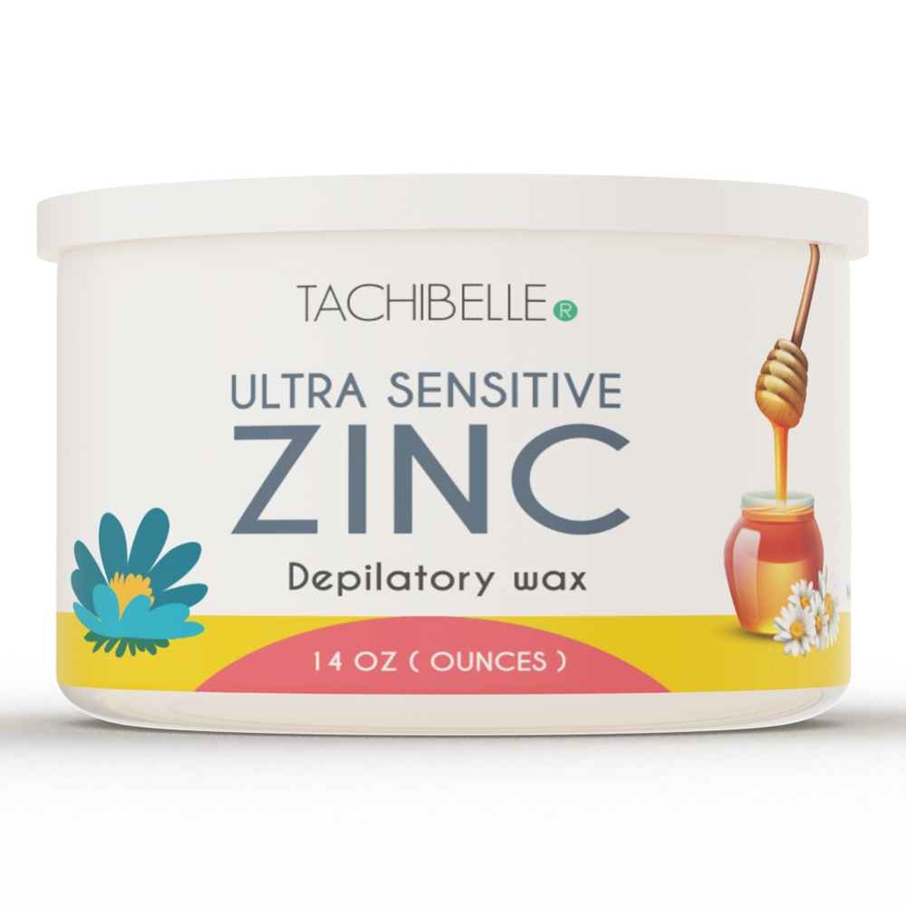 Tachibelle Depilatory Wax Zinc Wax 14 Oz Professional Hair Removal Made in Italy