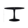 thumbnail image 3 of Meridian Furniture Holly 48" Black Dining Table, 3 of 6