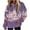 Multicolor, variant on Sexlip Color Block Flannel Sweatshirt for Women Long Sleeve Drawstring Hoodies Casual Warm Fall Winter Comfy Top with Pocket Blue XL