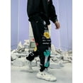 thumbnail image 2 of Niepce Inc Cotton Streetwear Doodle Arts Graphic Jogger Sweatpants (Men's), 2 of 9