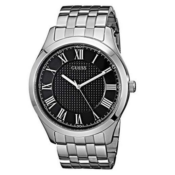 GUESS Guess Men's U0476G1 Dressy SilverTone Watch
