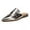 Silver, variant on Womens Classic Backless Slip On Mule Flats Pointed Closed Toe Comfortable Casual Walking Slide Shoes Size 11 Snakeskin