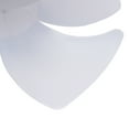thumbnail image 2 of Flush Mount Ceiling Fan with Light Modern Round Enclosed Ceiling Fan Light Fixtures 5 Hidden Blades 3 Colors Changeable Ceiling Fan Chandelier for Bedroom Dining Room Office,D20.5 x H8.7, 2 of 17