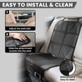 thumbnail image 3 of Protector de asiento de coche RUNETI impermeable y antideslizante, paquete de 2, 3 of 6